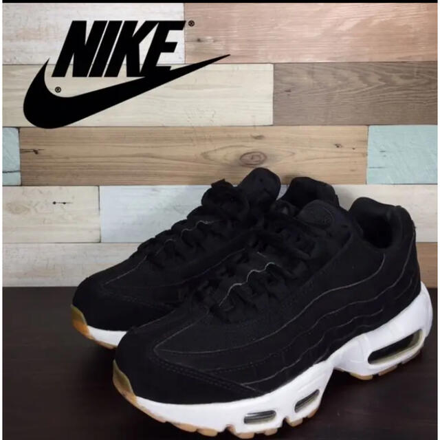 ナイキ エアマックス95 ホワイト スニーカー AIR MAX95 24.5