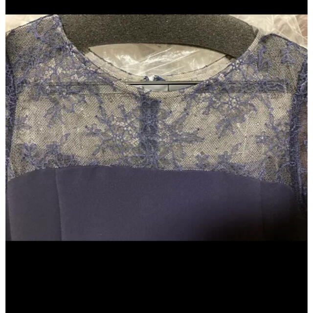 GRACE CONTINENTAL(グレースコンチネンタル)のビジューベルトワンピース　グレースコンチネンタル レディースのフォーマル/ドレス(ミディアムドレス)の商品写真