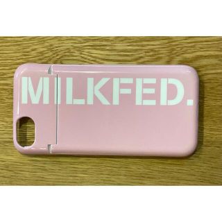 ミルクフェド(MILKFED.)の【iPhone8・SE2・SE3ケース】MILKFED.ミルクフェド(iPhoneケース)