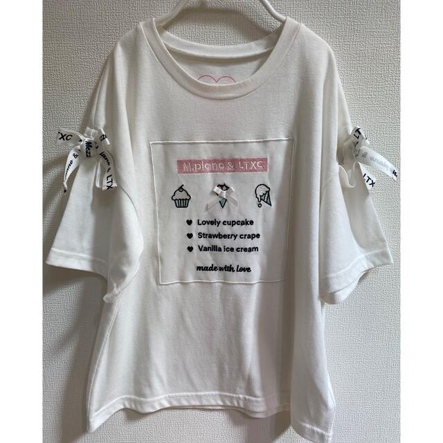 lovetoxic(ラブトキシック)のLOVETOXIC   BYLOVEiT  Tシャツ　２枚セット　140 キッズ/ベビー/マタニティのキッズ服女の子用(90cm~)(Tシャツ/カットソー)の商品写真