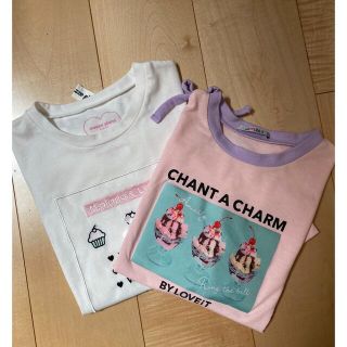 ラブトキシック(lovetoxic)のLOVETOXIC   BYLOVEiT  Tシャツ　２枚セット　140(Tシャツ/カットソー)