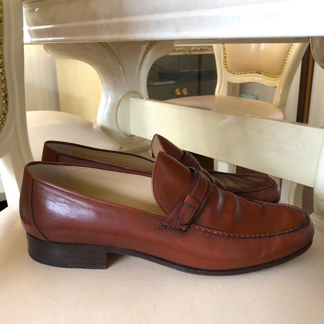 極美品□TANINO CRISCI/タニノクリスチー ベルト付き Uチップ レザー
