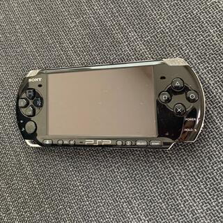 プレイステーションポータブル(PlayStation Portable)のPSP-3000 ブラック(付属:ウイニングイレブン 2010)(携帯用ゲーム機本体)