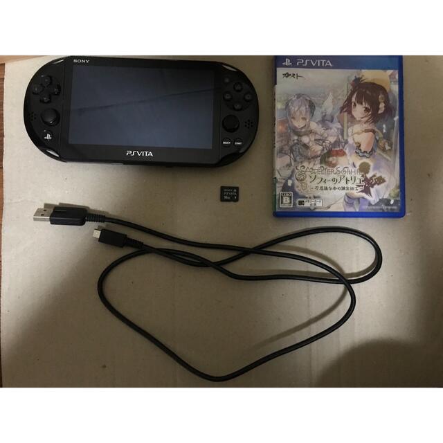 ゲームソフト/ゲーム機本体() Vita Wi-Fiモデル ブラック PCH-2000