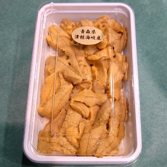 青森県大間産 無添加ウニ 100g入×4パックセット食品/飲料/酒