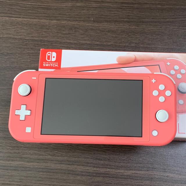 Nintendo Switch LITE コーラル(箱付き)
