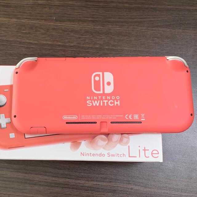 Nintendo Switch LITE コーラル(箱付き)