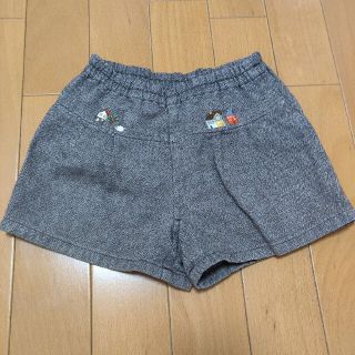 ファミリア(familiar)のファミリア  薄茶色ショートパンツ 100cm(パンツ/スパッツ)