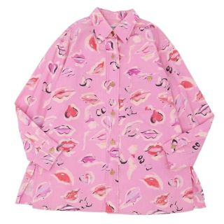 シャネル シャツ/ブラウス(レディース/長袖)(ピンク/桃色系)の通販
