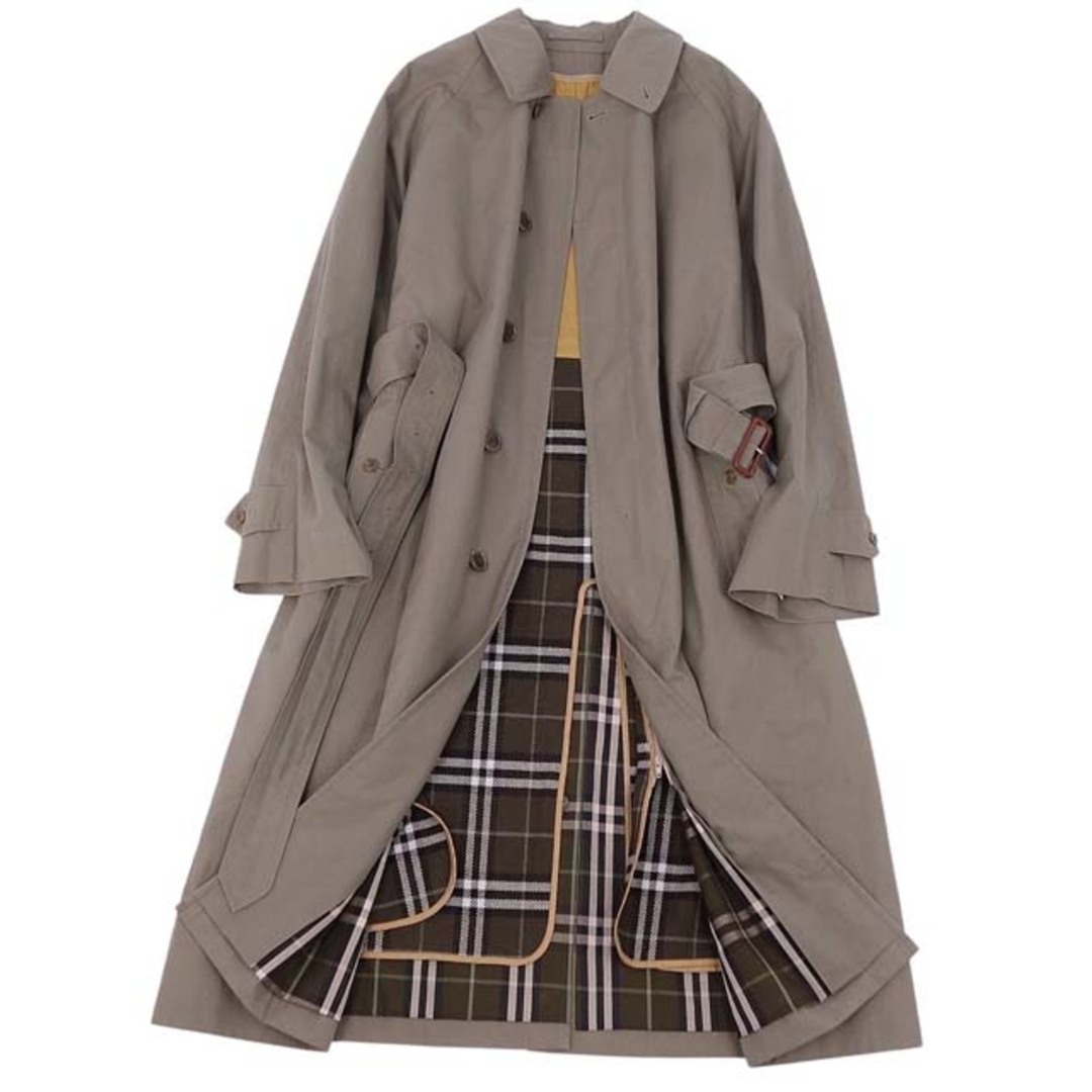 BURBERRY - Vintage バーバリー ベルト付き ステンカラーコート メンズ