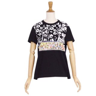 コムデギャルソン(COMME des GARCONS)のトリコ コムデギャルソン Tシャツ カットソー 総柄 コットン レディース M(Tシャツ(半袖/袖なし))