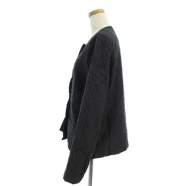 other(アザー)のメゾンドソイル 近年 キルティングジャケット 長袖 ノーカラー 比翼 黒 2 レディースのジャケット/アウター(その他)の商品写真