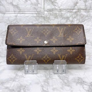 ルイヴィトン(LOUIS VUITTON)のLOUIS VUITTON ルイヴィトン 新型 サラ モノグラム ブラウン(長財布)