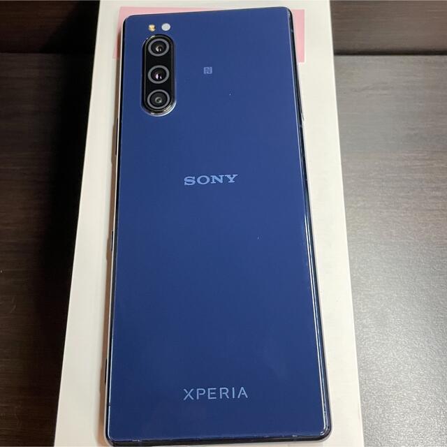 高質 Xperia 新品同等 Sony Xperia 5 Simフリー ブルー So 01m スマートフォン本体 Www Pvn Gob Pe