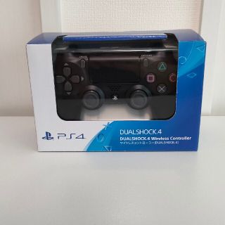 【新品未開封】PS4 コントローラー　デュアルショック4　ジェットブラック(その他)