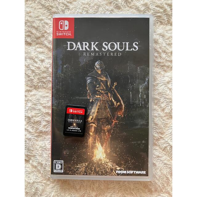 Nintendo Switch(ニンテンドースイッチ)のDARK SOULS REMASTERED（ダークソウル リマスタード） Swi エンタメ/ホビーのゲームソフト/ゲーム機本体(家庭用ゲームソフト)の商品写真