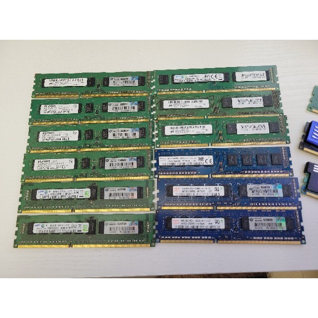 デスクトップ用DDR3 4GBメモリ 15枚まとめて