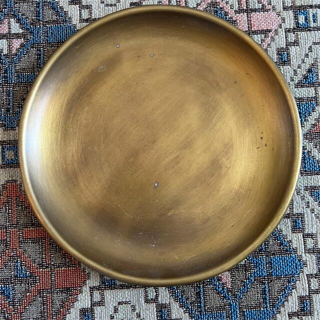 ZARA HOME(ザラホーム)のZara Home プレート 18cm Brass 100% 真鍮 皿 インテリア/住まい/日用品のキッチン/食器(食器)の商品写真