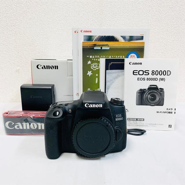 Canon(キヤノン)のCanon Eos 8000D ボディ キャノン NN4717 スマホ/家電/カメラのカメラ(デジタル一眼)の商品写真