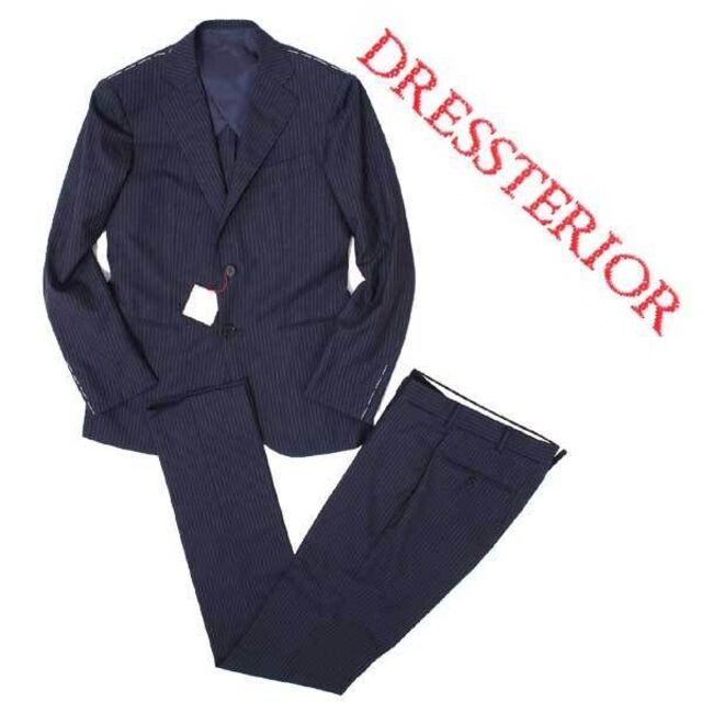 新品 DRESSTERIOR 春夏物 ストライプ セットアップ スーツ