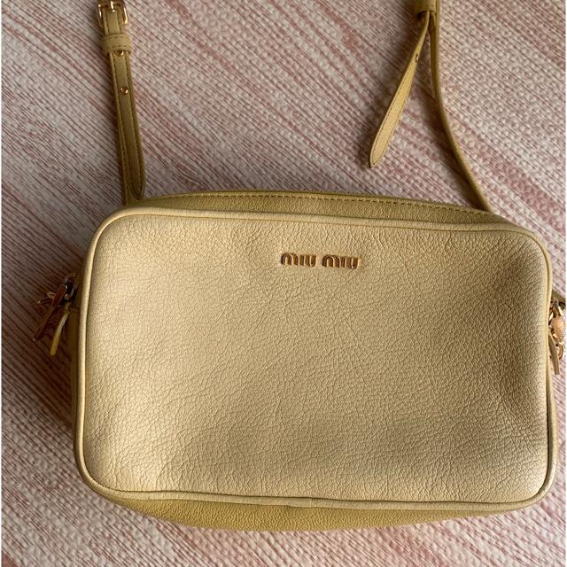 miumiu ショルダーバッグレディース