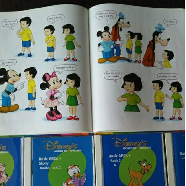 Disney - ブラシ版 DWE ディズニー英語 メインプログラム CD 絵本 1