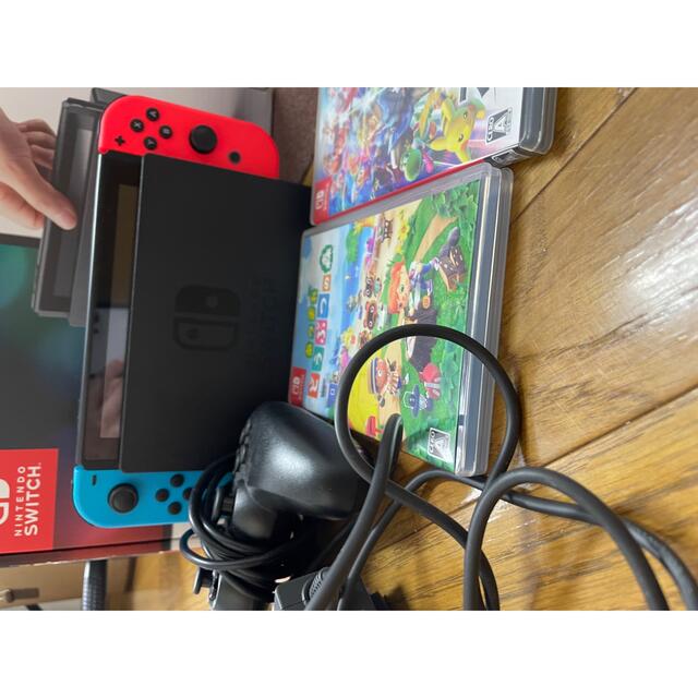 あつ森Nintendo Switch コントローラー ソフト2本付き