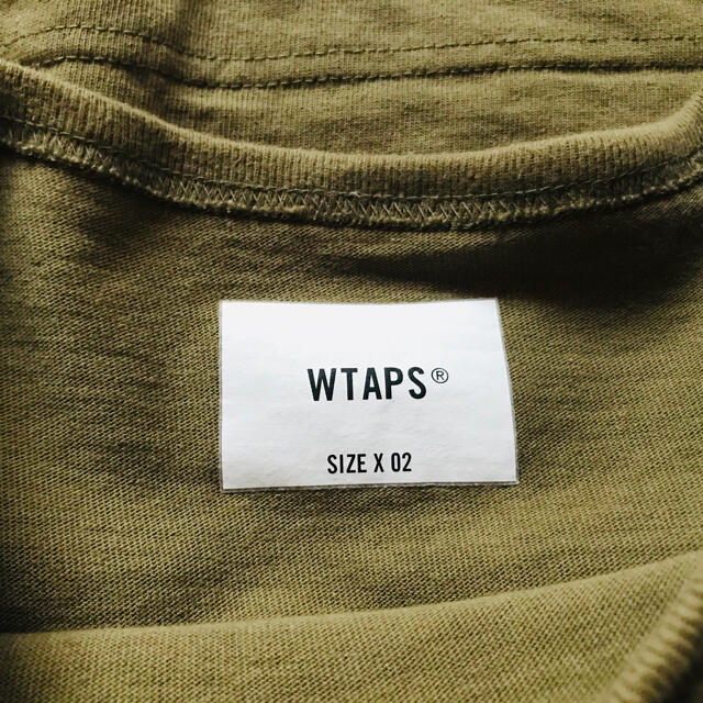 W)taps - WTAPS COLLEGE SS COTTON オリーブ M 21SS 緑の通販 by ...