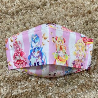 ※訳あり※デリシャスパーティ♡プリキュア　幼児用インナーマスク(外出用品)