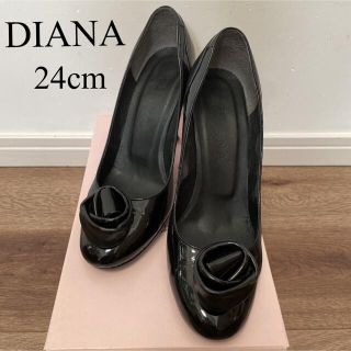 ダイアナ(DIANA)のDIANA ダイアナ　黒パンプス(ハイヒール/パンプス)