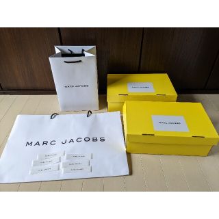 マークジェイコブス(MARC JACOBS)のマークジェイコブス■スニーカー 空箱 2点＆ショッパー1点＆シール2枚(ショップ袋)