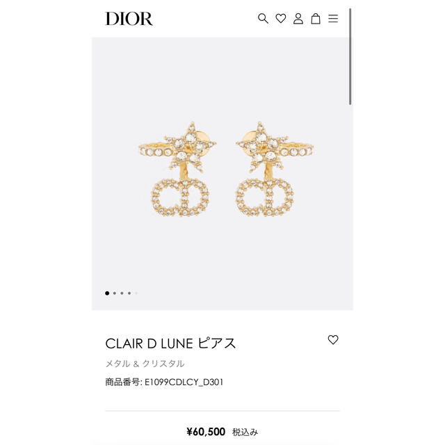 DIOR ピアス メンズ ゴールド 金 シルバーギルト www.dinh.dk