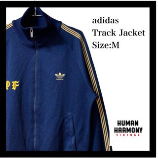 アディダス(adidas)のadidas アディダス トラックジャケット 70s 西ドイツ製 デサント 古着(ジャージ)