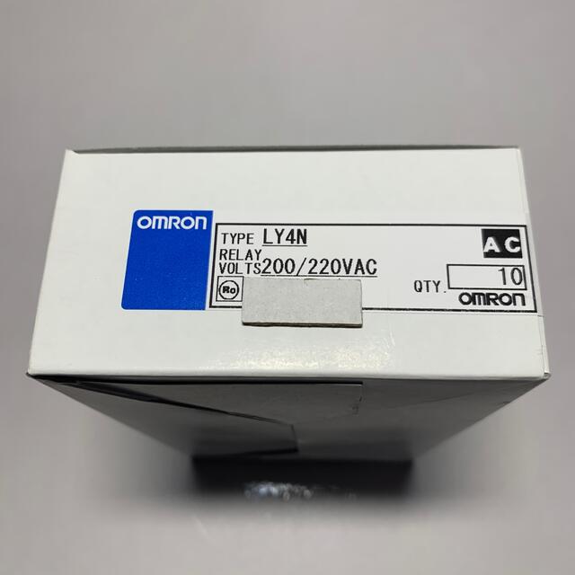 新品 オムロン LY4N AC200/220V 10個 バイパワーリレー