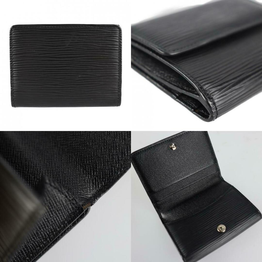 LOUIS VUITTON Louis Vuitton Ludlow Coin Case M63302 Epi Leather Noir Black  2 Fold W Hook Purse Card | eLADY Globazone