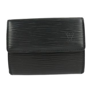 LOUIS VUITTON Louis Vuitton Ludlow Coin Case M63302 Epi Leather Noir Black  2 Fold W Hook Purse Card | eLADY Globazone