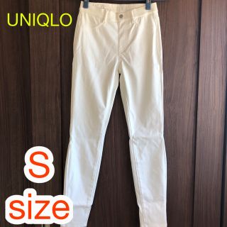 ユニクロ(UNIQLO)のユニクロ レギンス パンツ 白 レディース(レギンス/スパッツ)