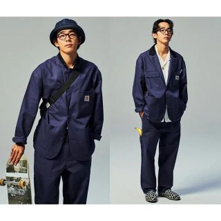 Carhartt WIP Kunichi Nomura セットアップ　ネイビー