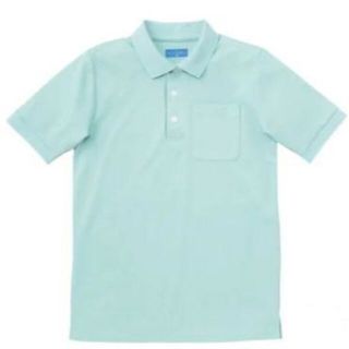 KAZN　ポロシャツ　半袖　ミントグリーン SSサイズ(ポロシャツ)