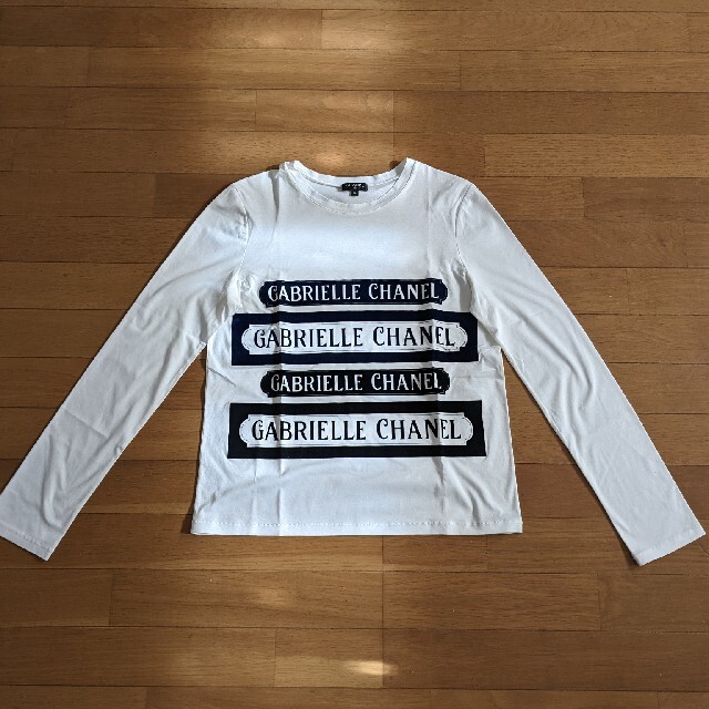 CHANEL(シャネル)のmimi様専用♪CHANEL♪GABRIELLE　CHANEL・ロゴ長袖Tシャツ レディースのトップス(Tシャツ(長袖/七分))の商品写真