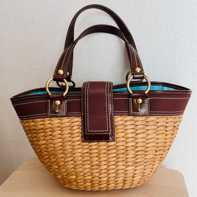 COACH(コーチ)のコーチ　かごバッグ レディースのバッグ(かごバッグ/ストローバッグ)の商品写真