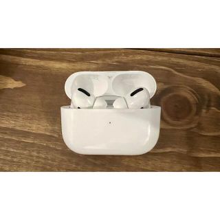 9/18まで Apple AirPods Pro イアホン 純正(ヘッドフォン/イヤフォン)