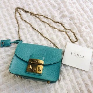 FURLA　MIMI クロスボディミニ　ライトグレー　ONICE  パーティー