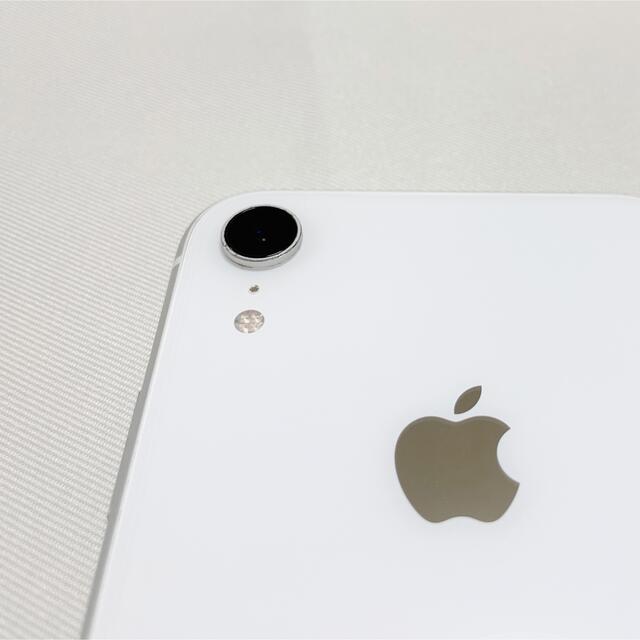 【美品】 iPhone XR ホワイト 128GB SIMフリー - 4