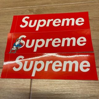 シュプリーム(Supreme)の【koさま専用】supreme SMURFステッカーセット(ノベルティグッズ)