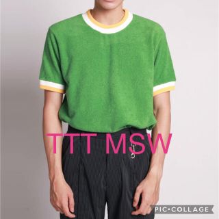 ジエダ(Jieda)のTTT MSW Tシャツ　パイル地(Tシャツ/カットソー(半袖/袖なし))