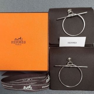 エルメス(Hermes)の国内直営店購入　エルメス　ループピアス(ピアス)