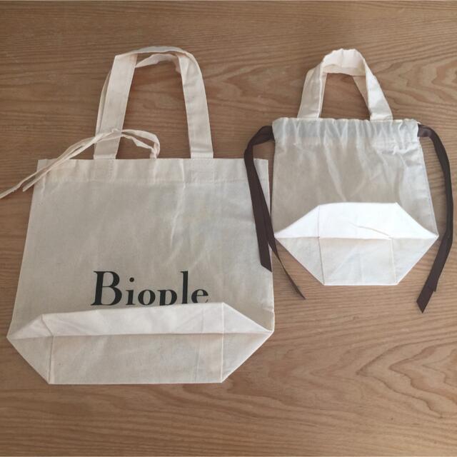 Cosme Kitchen(コスメキッチン)のBiople by Cosme Kitchen トートバッグ セット レディースのバッグ(ショップ袋)の商品写真