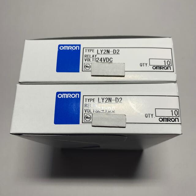 OMRON - 新品 オムロン LY2N-D2 DC24V 20個 バイパワーリレーの通販 by