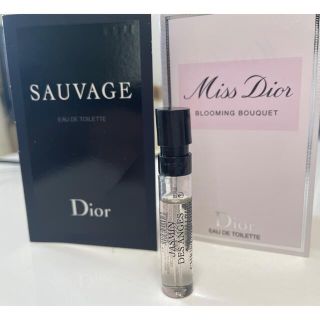 クリスチャンディオール(Christian Dior)のディオール　香水　試供品　3本セット(香水(女性用))